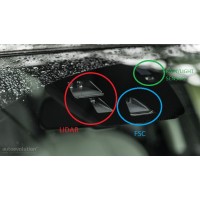 Камеры на стекле автомобиля и их виды.